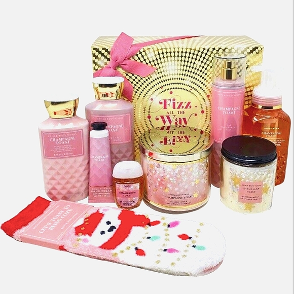 BBW "FIZZ ALL THE WAY" 🥂 CHAMPAGNE TOAST EXCLUSIVE GIFT BOX - Picture 1 of 6